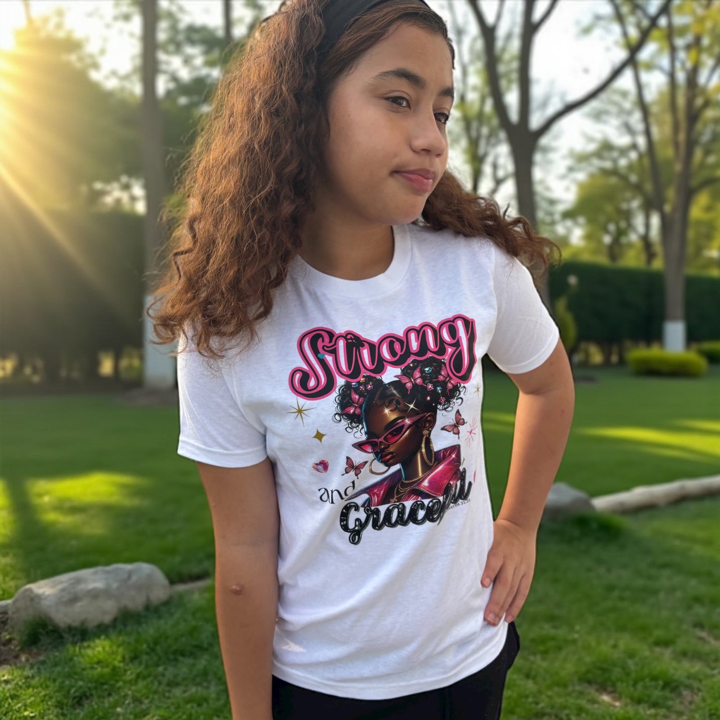 Strong and Graceful tee