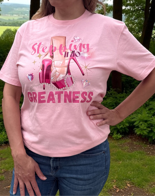 Stepping into Greatness Light