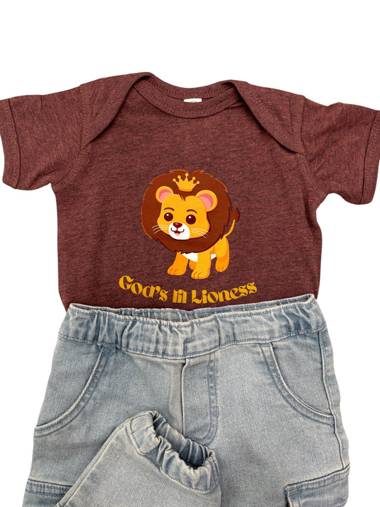 God’s Lil Lioness Onesie
