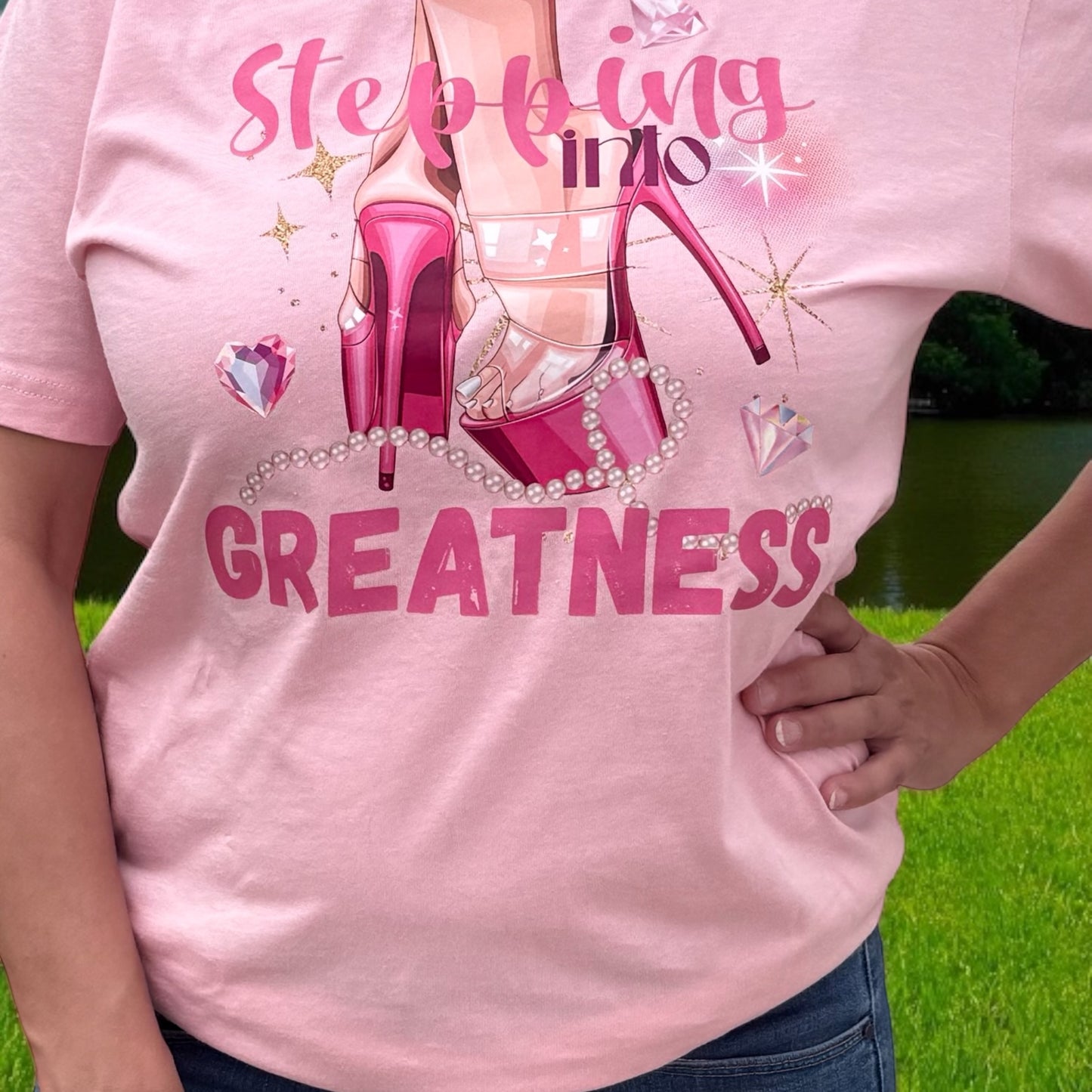 Stepping into Greatness Light