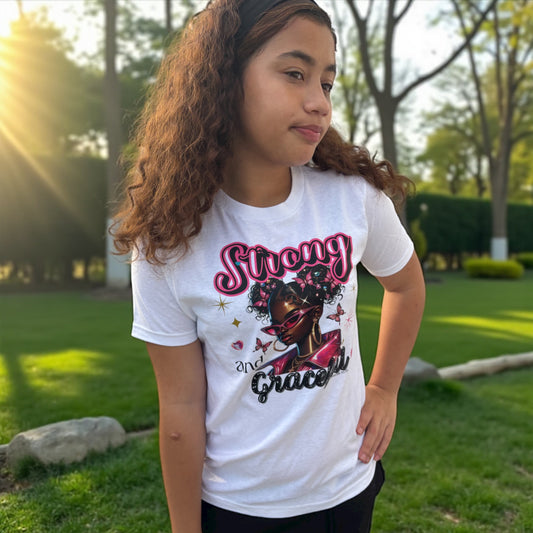 Strong and Graceful tee
